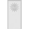 Ekena Millwork Standard Foster Flower Plinth Block With Rounded Edge, 2 1/2"W x 5"H x 1/2"P PBP025X050X050FOS11 - alternate 4